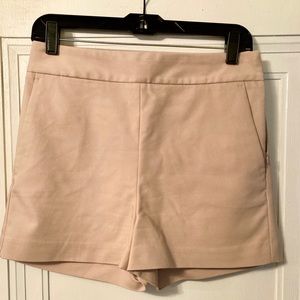 Super high waisted pink shorts